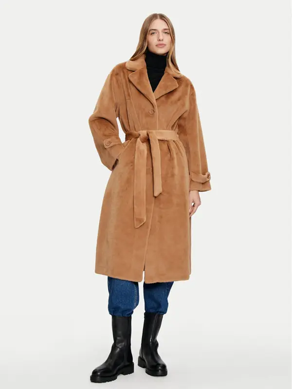 Dixie Dixie Prijelazni kaput K330K003A Smeđa Regular Fit