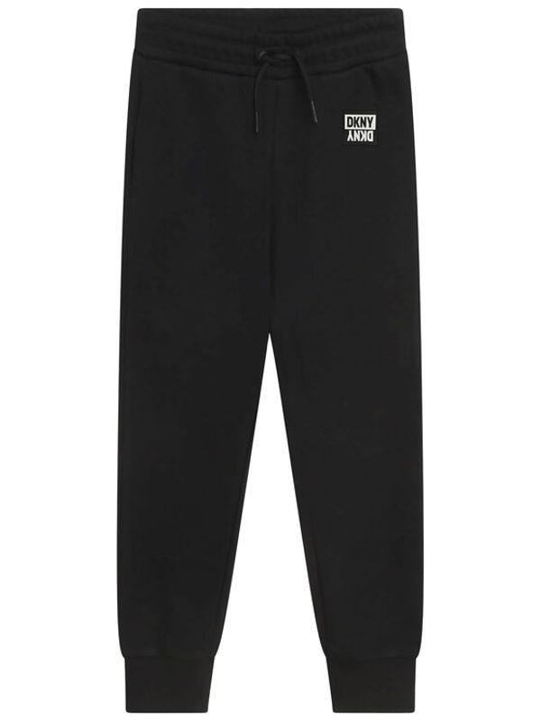 DKNY DKNY Donji dio trenerke D34A85 D Crna Regular Fit