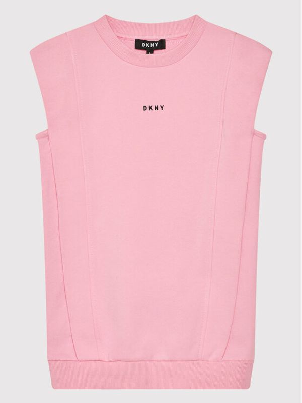 DKNY DKNY Džemper haljina D32820 M Ružičasta Regular Fit