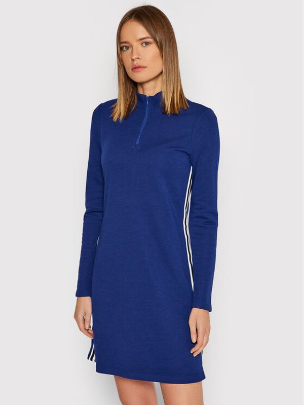 DKNY DKNY Džemper haljina DD1GD247 Tamnoplava Regular Fit