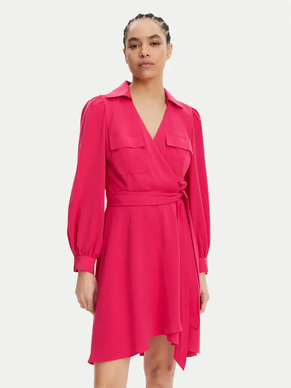 DKNY DKNY Haljina košulja DD3K7484 Ružičasta Regular Fit