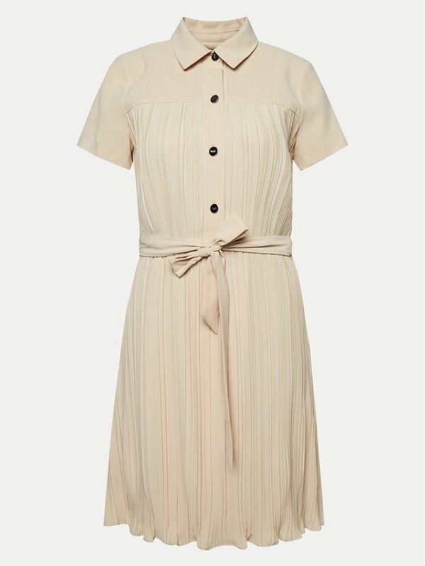 DKNY DKNY Haljina košulja DD4A1351 Bež Regular Fit