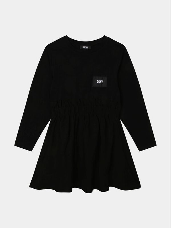 DKNY DKNY Haljina za svaki dan D32895 D Crna Regular Fit