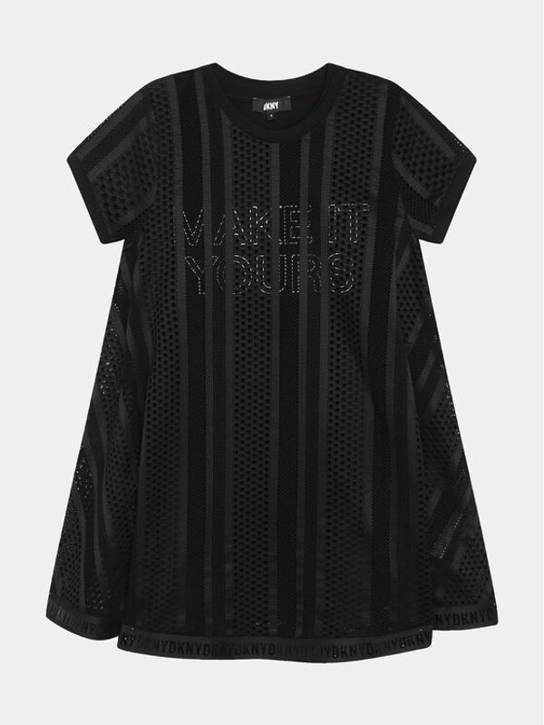 DKNY DKNY Haljina za svaki dan D32899 D Crna Regular Fit