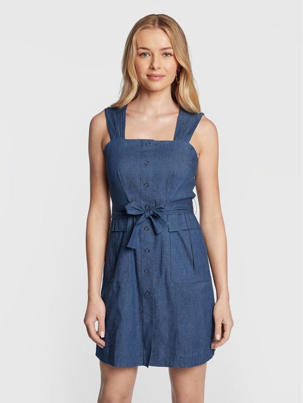 DKNY DKNY Haljina za svaki dan DD2E3882 Plava Regular Fit