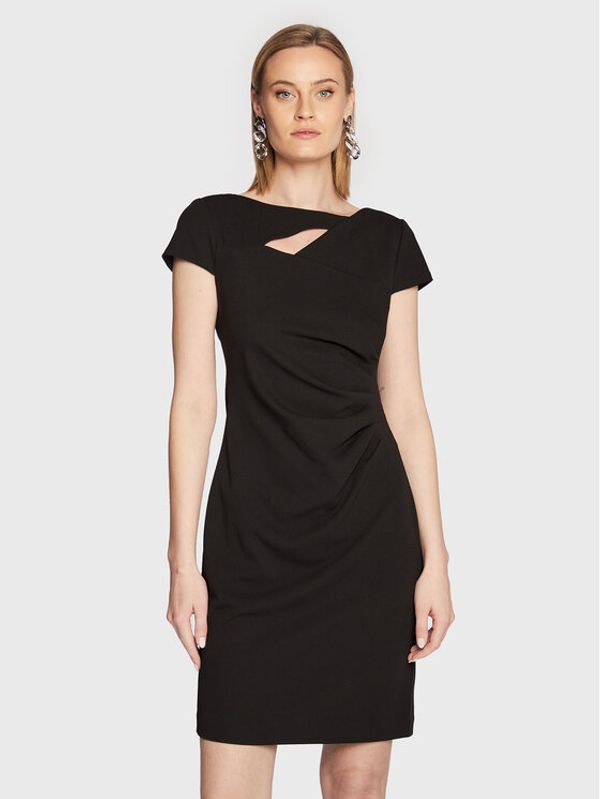 DKNY DKNY Haljina za svaki dan DD2H1240 Crna Regular Fit