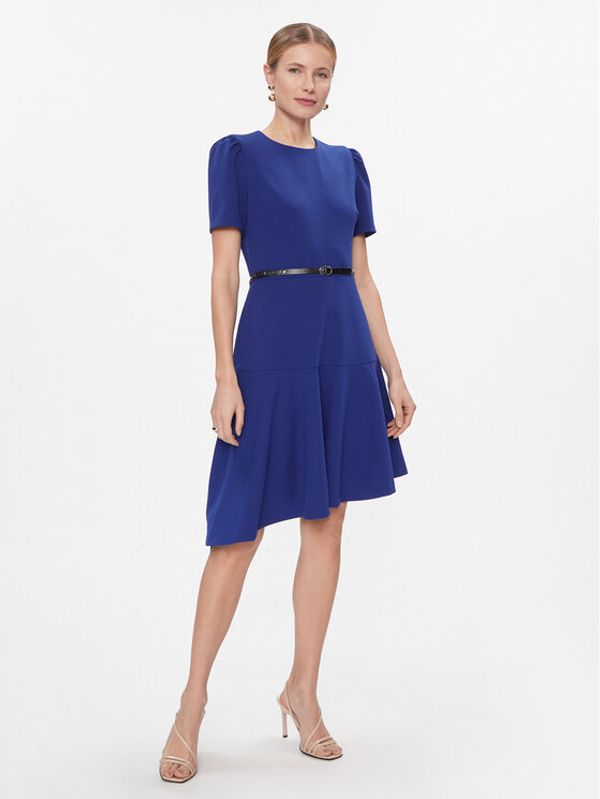 DKNY DKNY Haljina za svaki dan DD3J1466 Plava Regular Fit