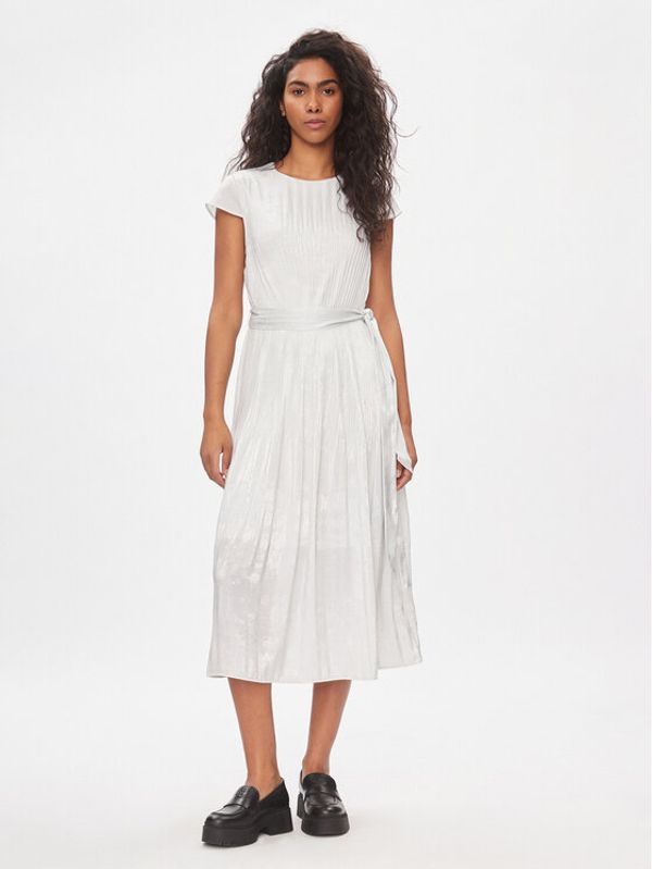 DKNY DKNY Haljina za svaki dan DD3JA341 Bijela Regular Fit