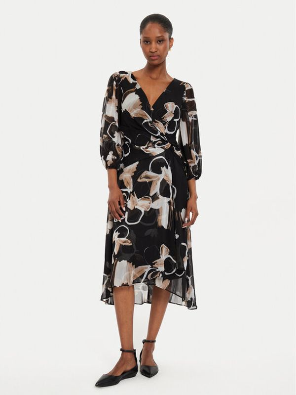 DKNY DKNY Haljina za svaki dan DD4E6573 Crna Regular Fit