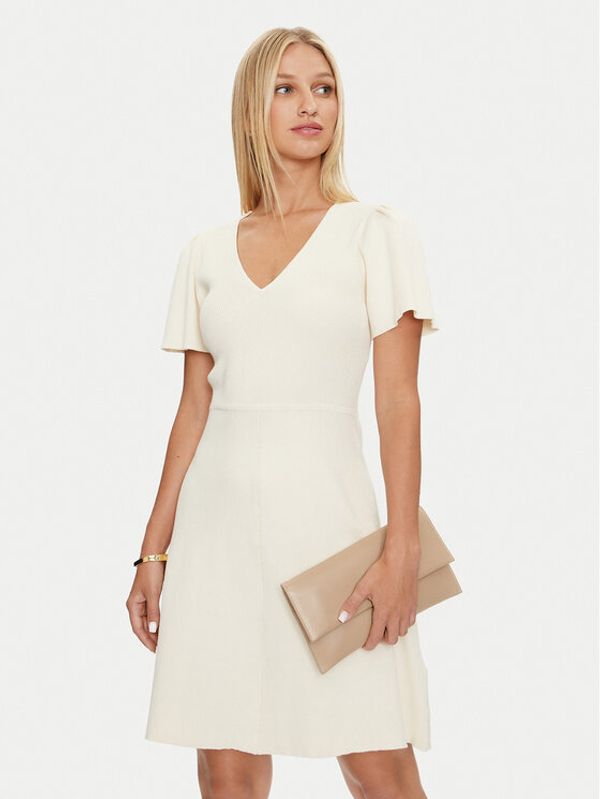 DKNY DKNY Haljina za svaki dan DD4EN992 Bež Slim Fit