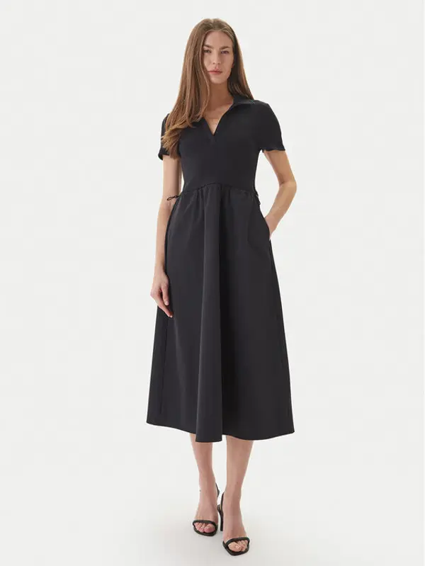 DKNY DKNY Haljina za svaki dan DJ5D9139 Crna Regular Fit