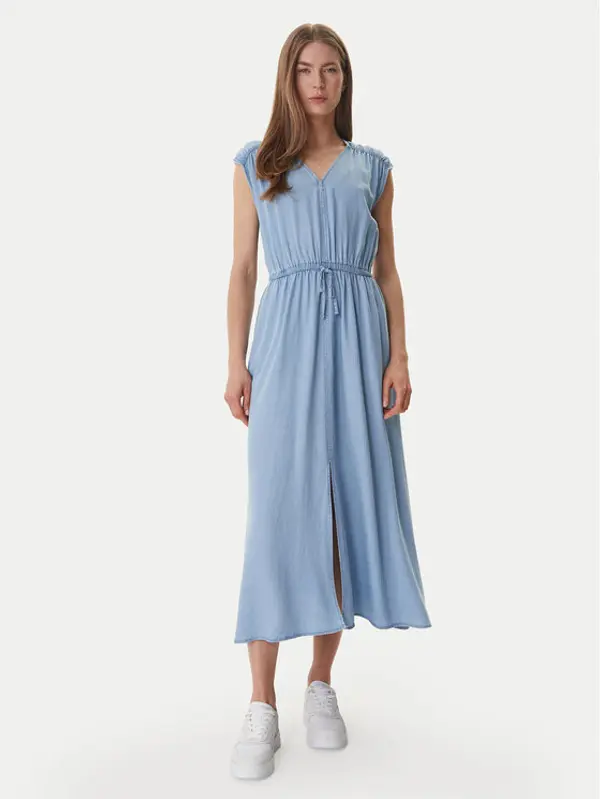 DKNY DKNY Haljina za svaki dan DJ6D9183 Svijetloplava Relaxed Fit