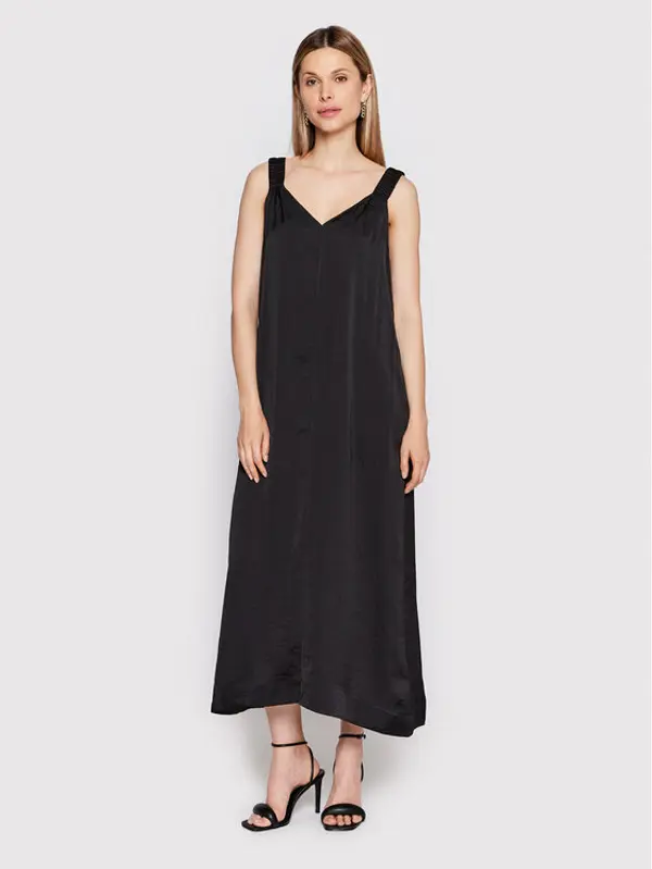 DKNY DKNY Haljina za svaki dan P2DBTN10 Crna Regular Fit