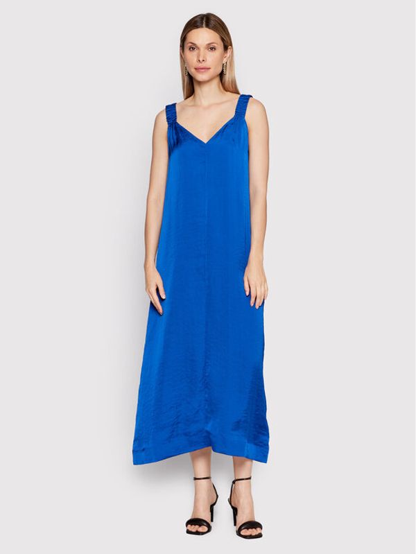 DKNY DKNY Haljina za svaki dan P2DBTN10 Plava Regular Fit