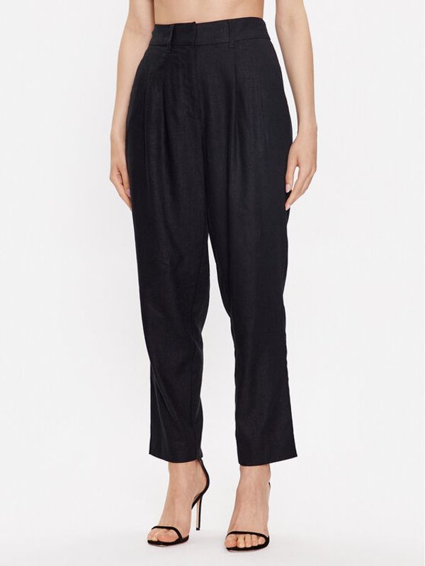 DKNY DKNY Hlače P3DKCR52 Crna Regular Fit