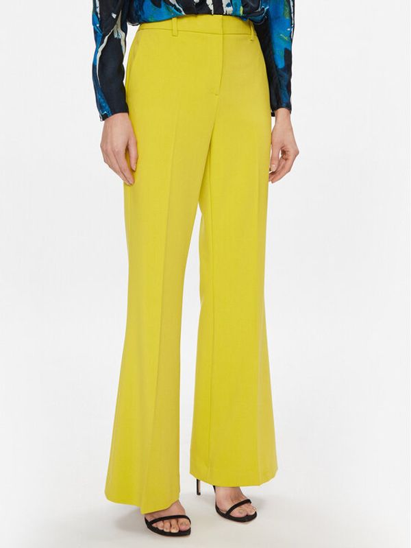 DKNY DKNY Hlače UK3PX024 Žuta Regular Fit