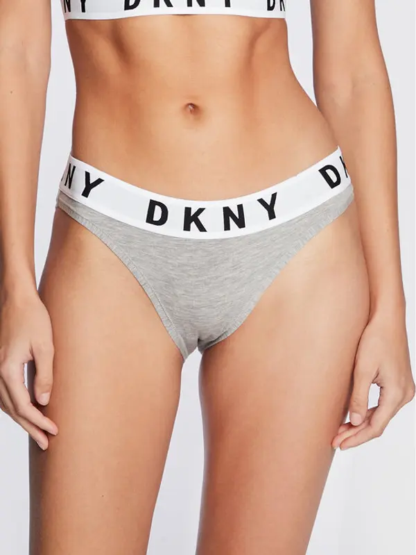 DKNY DKNY Klašične gaćice DK4513 Siva