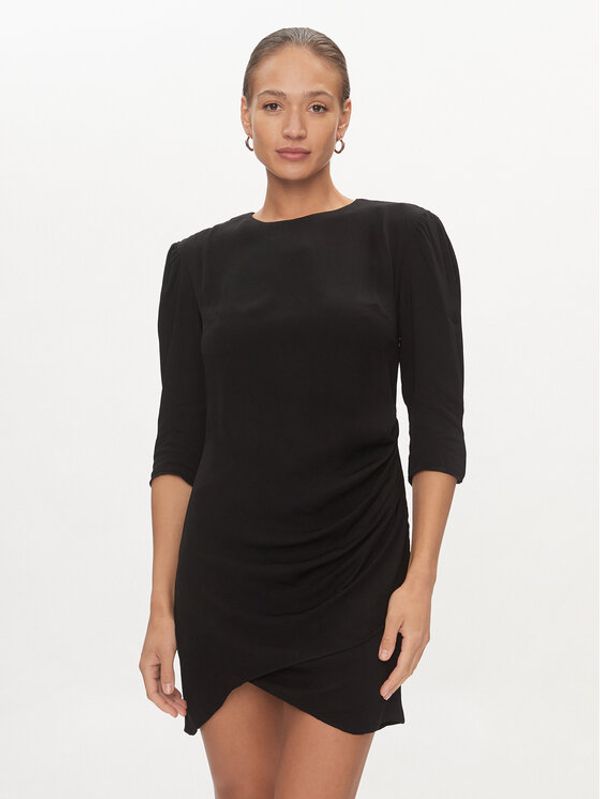 DKNY DKNY Koktel haljina D2A4B345 Crna Regular Fit