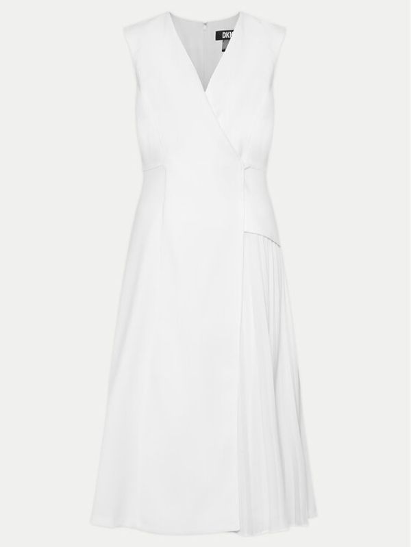 DKNY DKNY Koktel haljina DD4A1519 Écru Regular Fit