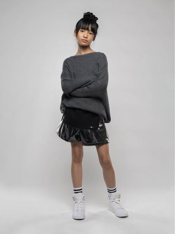 DKNY DKNY Kratke hlače D34B17 S Crna Regular Fit