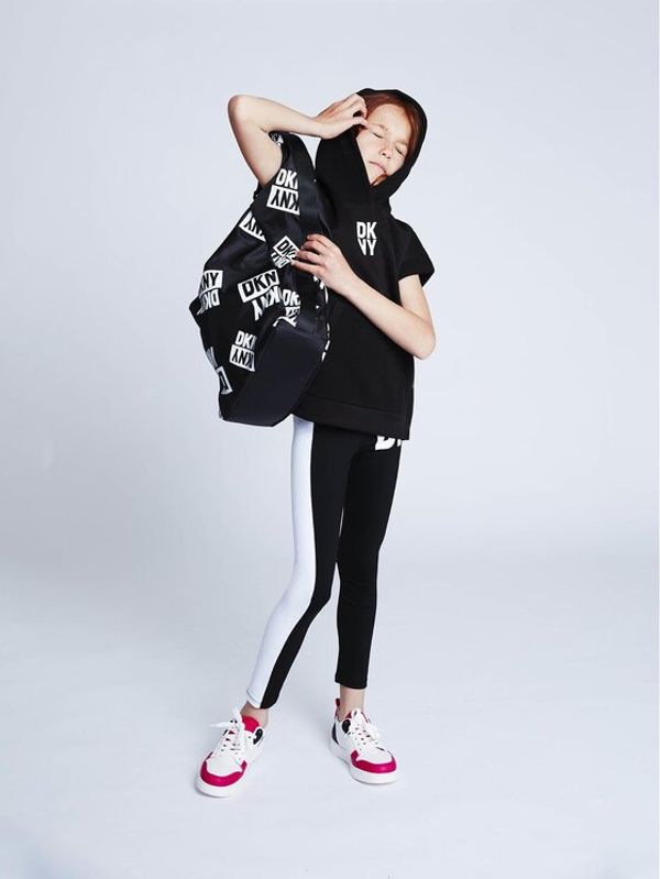 DKNY DKNY Leggings D34A81 D Crna Regular Fit