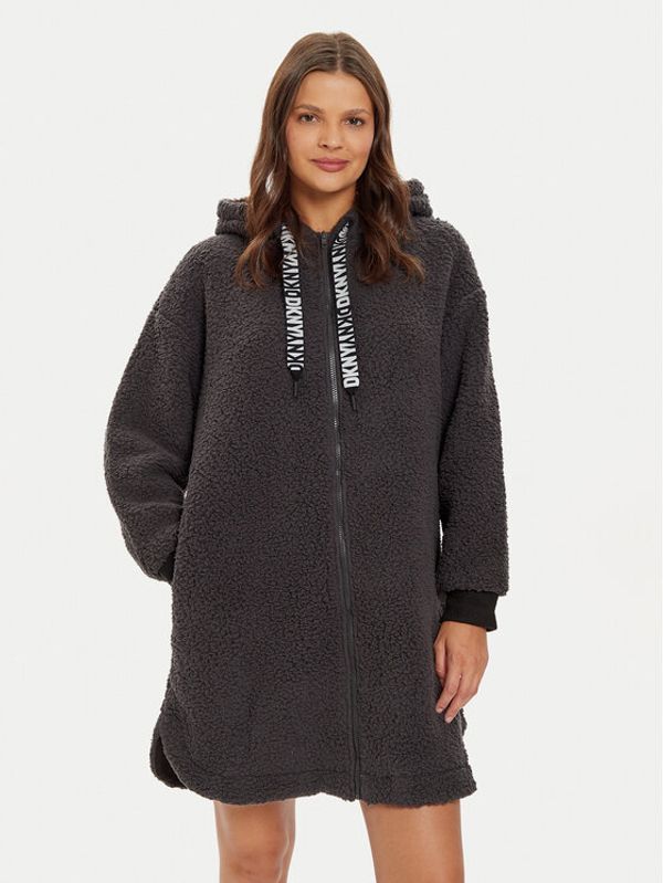 DKNY DKNY Majica dugih rukava YI20022 Siva Relaxed Fit