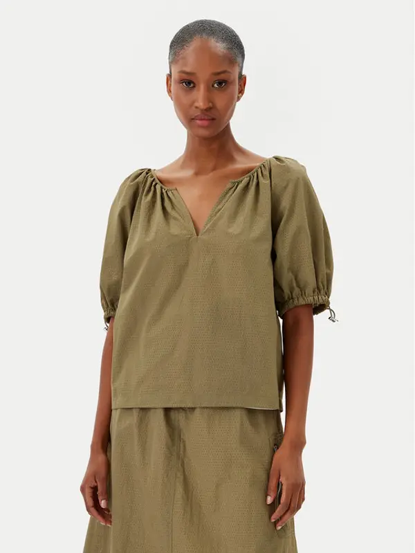 DKNY DKNY Majica P5BAFATG 311 Zelena Regular Fit