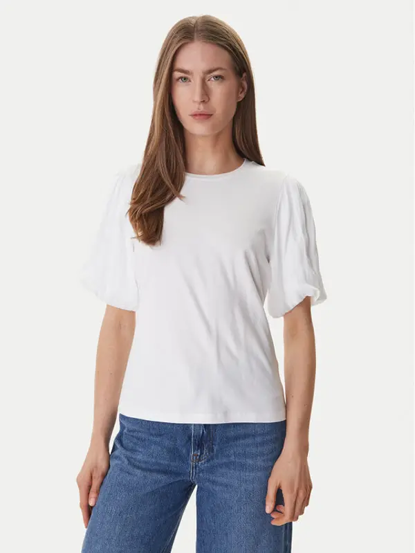 DKNY DKNY Majica P6BH7ENV Bijela Regular Fit