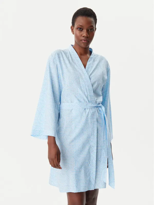 DKNY DKNY Ogrtač YI20046 Svijetloplava