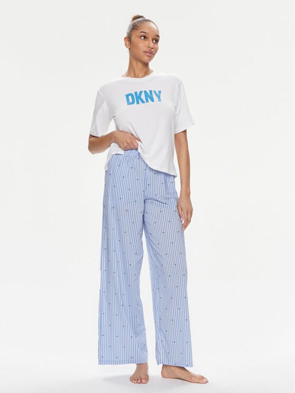 DKNY DKNY Pidžama YI70008 Plava Regular Fit