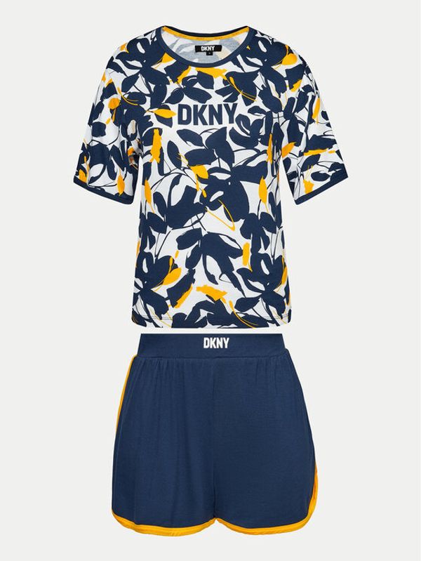 DKNY DKNY Pidžama YI70014 Tamnoplava Regular Fit