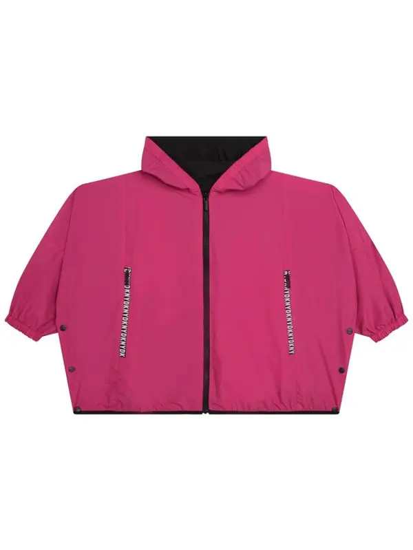 DKNY DKNY Prijelazna jakna D36673 S Ružičasta Regular Fit