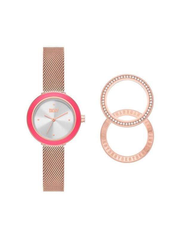 DKNY DKNY Sat Sasha NY6654SET Ružičasta pozlata