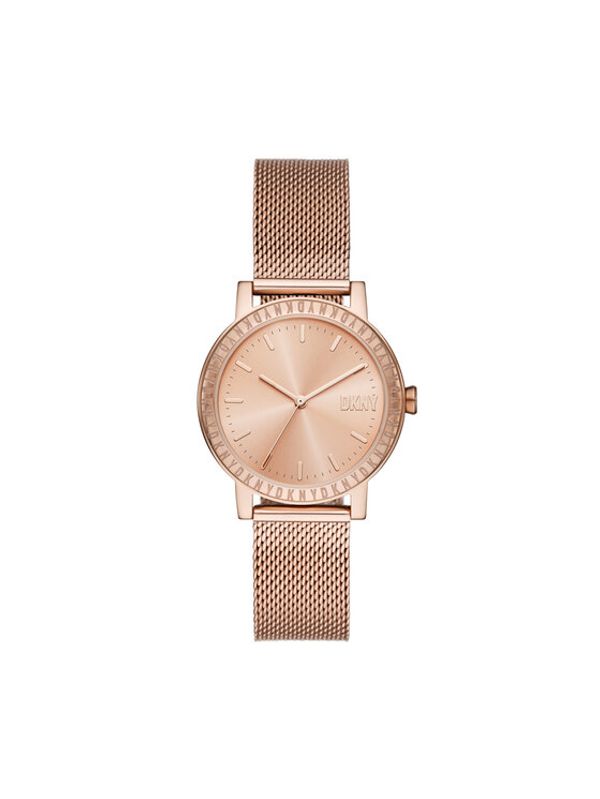 DKNY DKNY Sat Soho D NY6686 Ružičasta pozlata