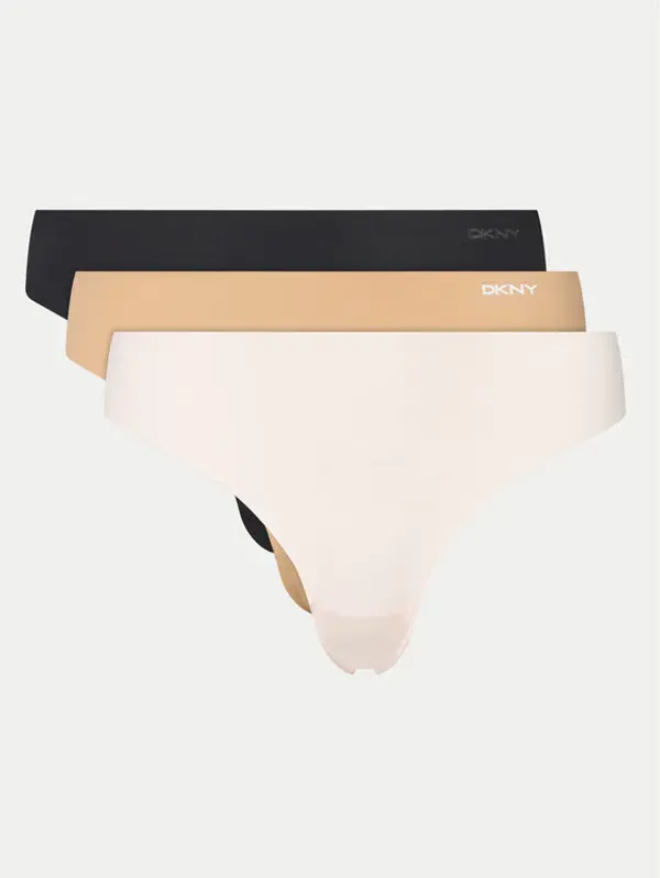 DKNY DKNY Set tanga gaćica﻿ DK5026BP3 Bijela