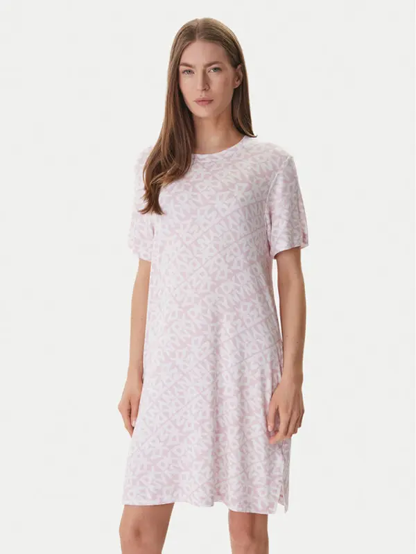 DKNY DKNY Spavaćica YI30058 Ružičasta Regular Fit