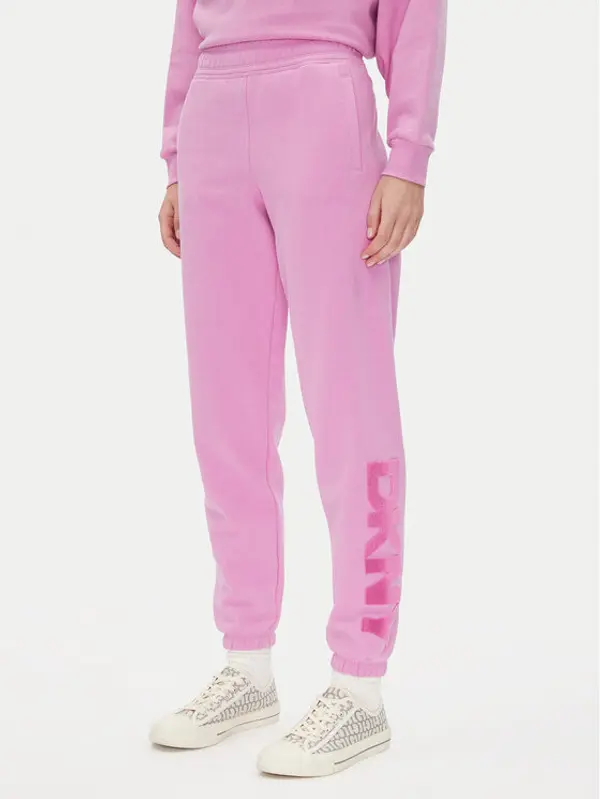 DKNY Sport DKNY Sport Donji dio trenerke DP5P3585 Ružičasta Regular Fit