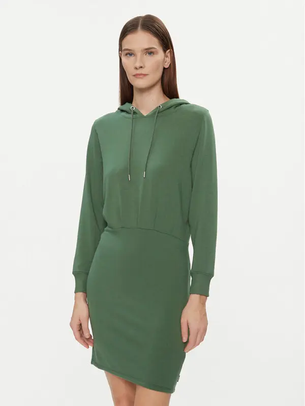 DKNY Sport DKNY Sport Džemper haljina DP3D4832 Zelena Relaxed Fit