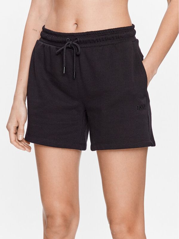 DKNY Sport DKNY Sport Sportske kratke hlače DP3S4993 Crna Regular Fit