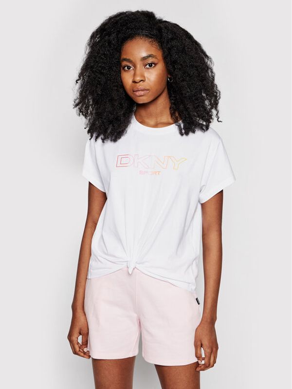 DKNY Sport DKNY Sport T-shirt DP1T8020 Bijela Regular Fit