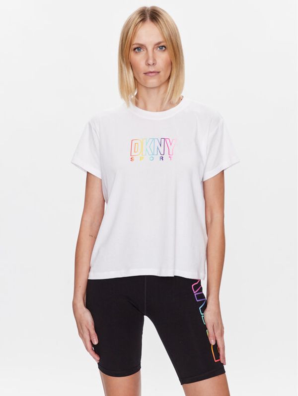 DKNY Sport DKNY Sport T-shirt DP3T8782 Bijela Classic Fit