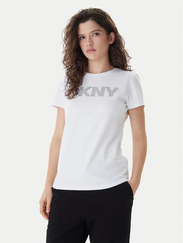 DKNY Sport DKNY Sport T-shirt DP5T9923 Bijela Regular Fit
