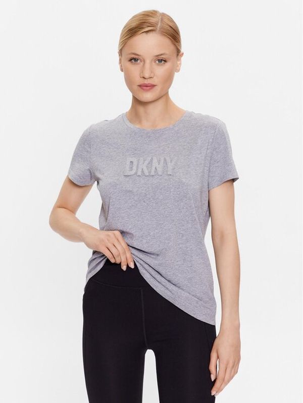 DKNY DKNY T-shirt P03ZBDNA Siva Regular Fit