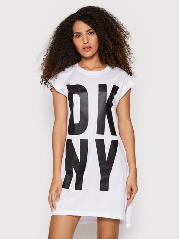 DKNY DKNY T-shirt P1RHRB2M Bijela Regular Fit