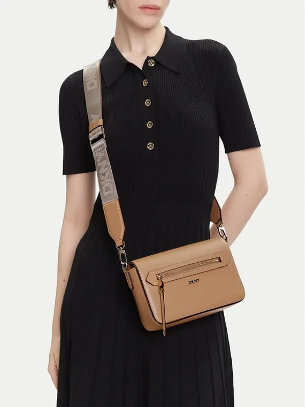 DKNY DKNY Torbica Bryant Ave Md Flap C R42E3E21 Smeđa