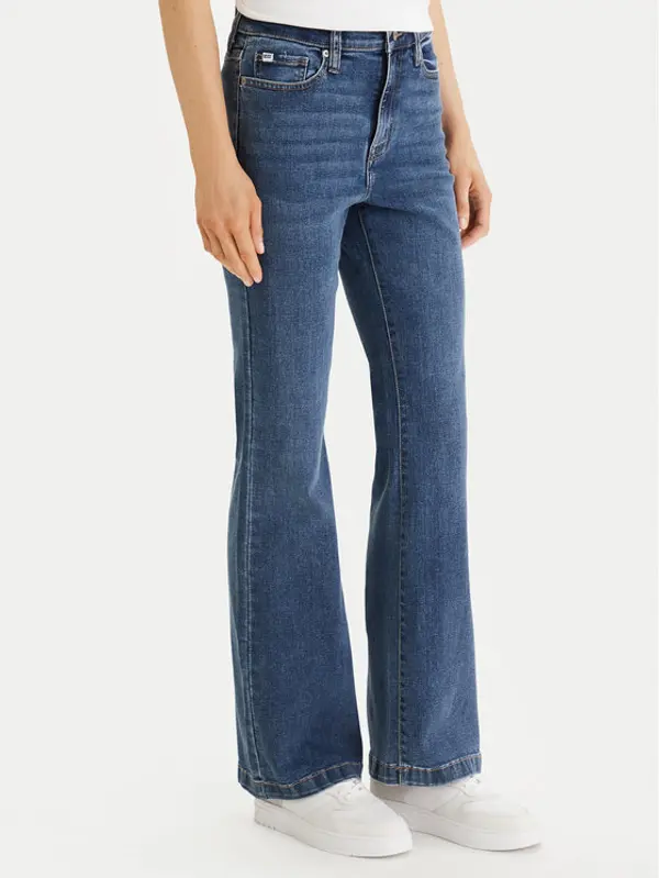 DKNY DKNY Traperice DJ5M4005 Plava Flare Fit