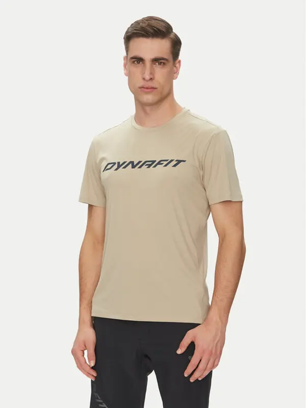 Dynafit Dynafit Tehnička majica Traverse 2 08-0000070670 Bež Regular Fit