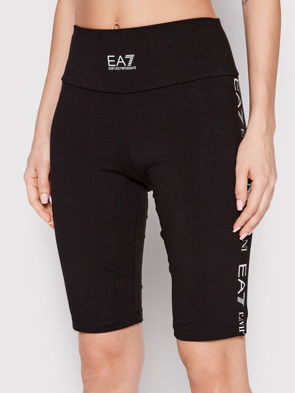 EA7 Emporio Armani EA7 Emporio Armani Biciklističke hlače 3LTS61 TJ01Z 1200 Crna Slim Fit