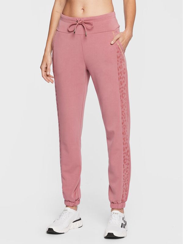 EA7 Emporio Armani EA7 Emporio Armani Donji dio trenerke 6LTP66 TJGFZ 1438 Ružičasta Regular Fit