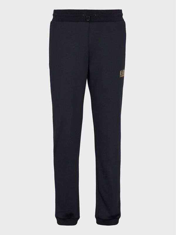 EA7 Emporio Armani EA7 Emporio Armani Donji dio trenerke 6RPP68 PJRZZ 1200 Crna Regular Fit